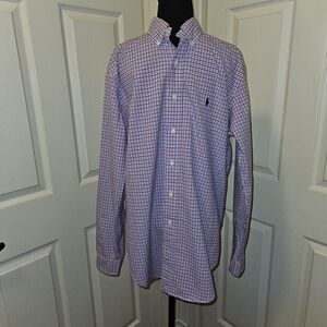 Ralph Lauren Men's Classic Fit Long Sleeve Shirt Sz Medium
